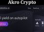 Latest News Akro Crypto