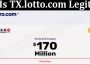 TX.lotto.com online website reviews