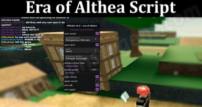 Latest News Era Of Althea Script