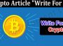 About General Information Crypto Article Write For Us