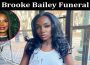 Latest News Brooke Bailey Funeral