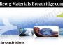 Latest News Reorg Materials Broadridge.Com