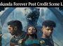 Latest News Wakanda Forever Post Credit Scene Leak