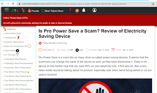 What Customers Have to Say - Pro Power Save Review!