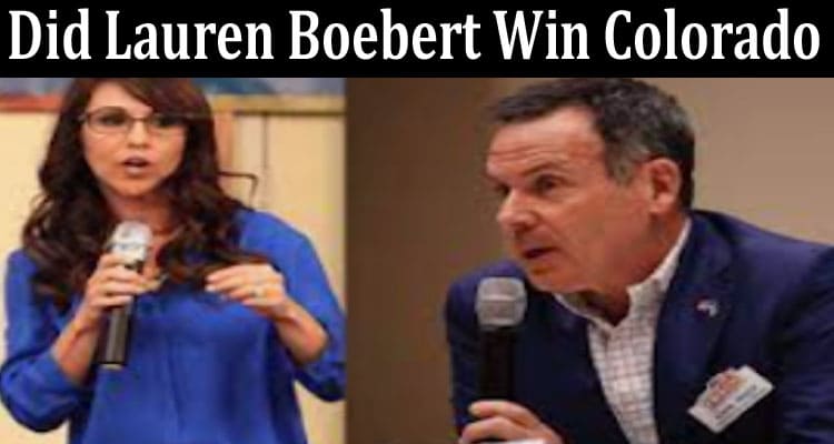 Latest News Did Lauren Boebert Win Colorado
