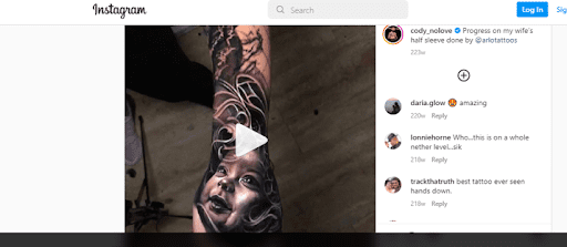 UFC Fighter Face Tattoos- Images on Instagram