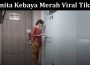 latest-news Wanita Kebaya Merah Viral Tiktok