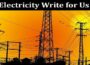 About General Information Electricity Write For Us