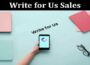 About General Information Write for Us Sales