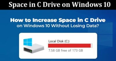 How to Increase Space in C Drive on Windows 10 Without Losing Data