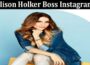 Latest News Allison Holker Boss Instagram