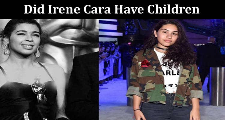 Latest News Did Irene Cara Have Children