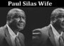 Latest News Paul Silas Wife