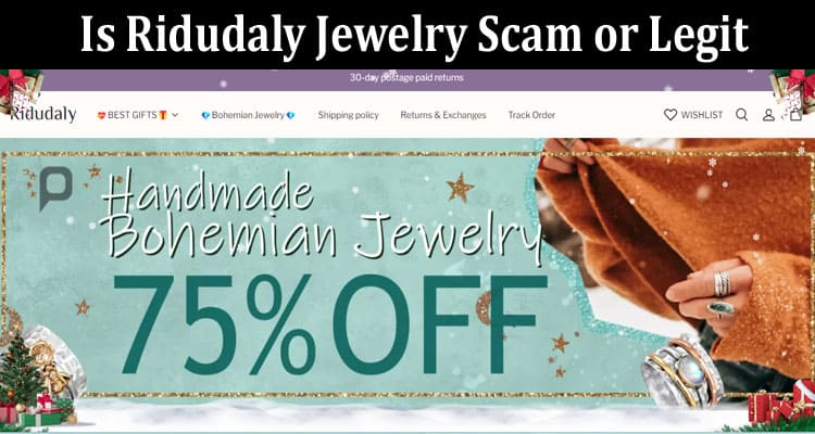 Ridudaly Jewelry Online Website Reviews