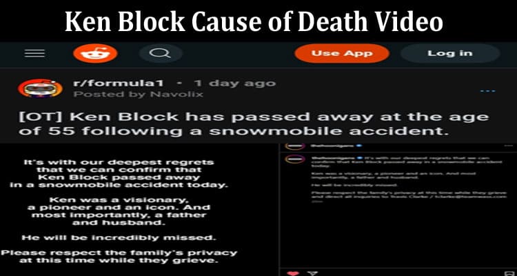 Ken Block Death Video- How did he die