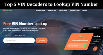 Top Top 5 VIN Decoders to Lookup VIN Number for Free