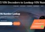 Top Top 5 VIN Decoders to Lookup VIN Number for Free