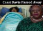 Latest News Cassi Davis Passed Away