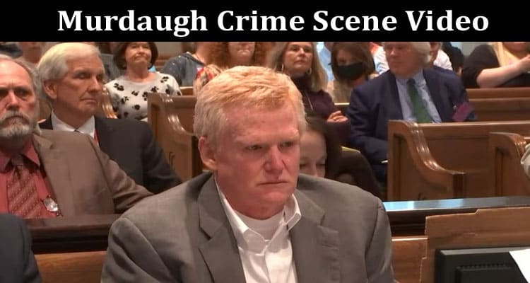 Latest News Murdaugh Crime Scene Video