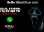 Latest News Hello Ghostface com