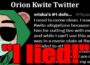 Latest News Orion Kwite Twitter