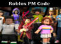 Latest News Roblox PM Code