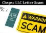 Latest News Chspsc LLC Letter Scam