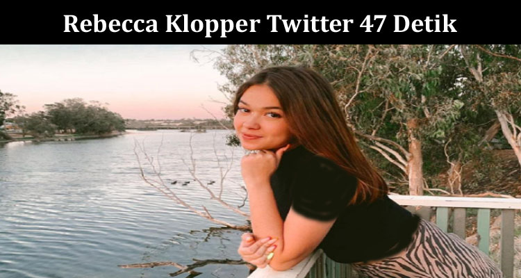 Latest News Rebecca Klopper Twitter 47 Detik