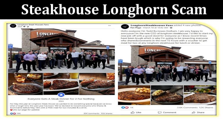 Latest News Steakhouse Longhorn Scam
