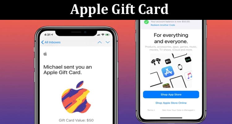 Apple Gift Card to Make Purchases on the App Store or iTunes Store