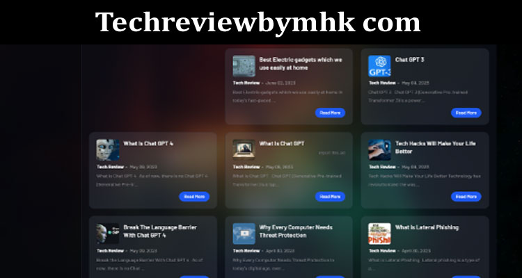 Latest News Techreviewbymhk com