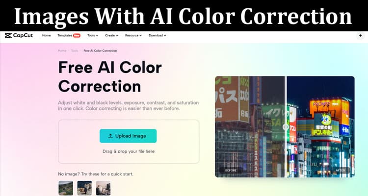 Complete Information About How to Enhance the Visual Appeal of Your Images With AI Color Correction