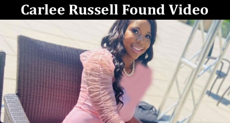 Latest News Carlee Russell Found Video