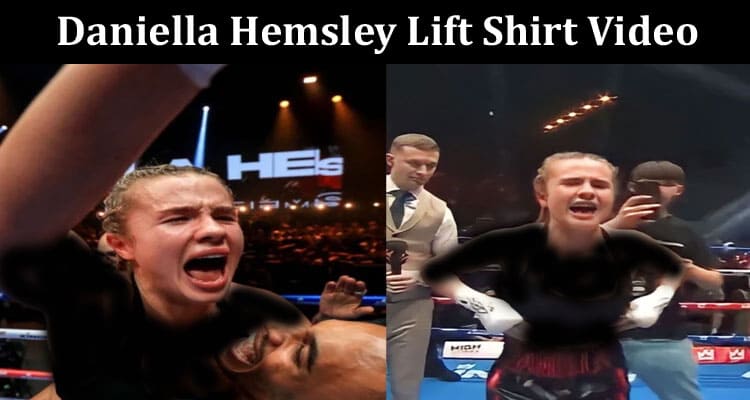 Latest News Daniella Hemsley Lift Shirt Video