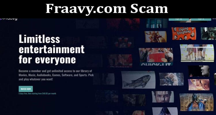 Latest News Fraavy.com Scam
