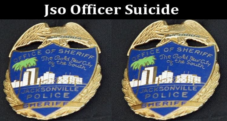 Latest News Jso Officer Suicide