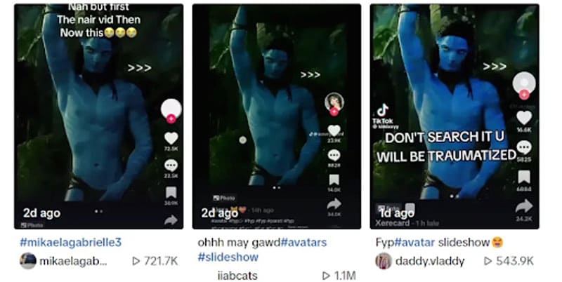 the avatar slideshow original video is viral