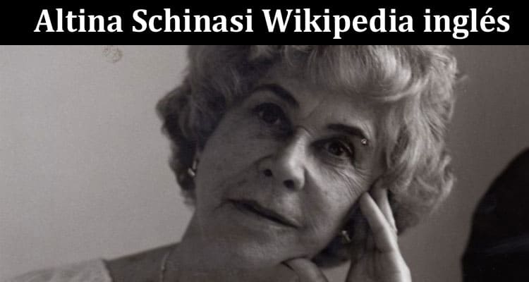 Latest News Altina Schinasi Wikipedia inglés