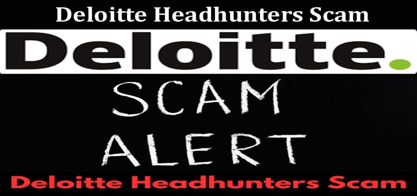 Latest News Deloitte Headhunters Scam