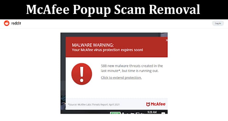 Latest News McAfee Popup Scam Removal