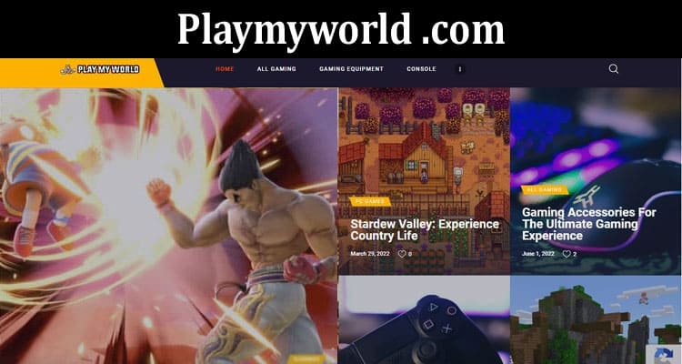 Latest News Playmyworld .com