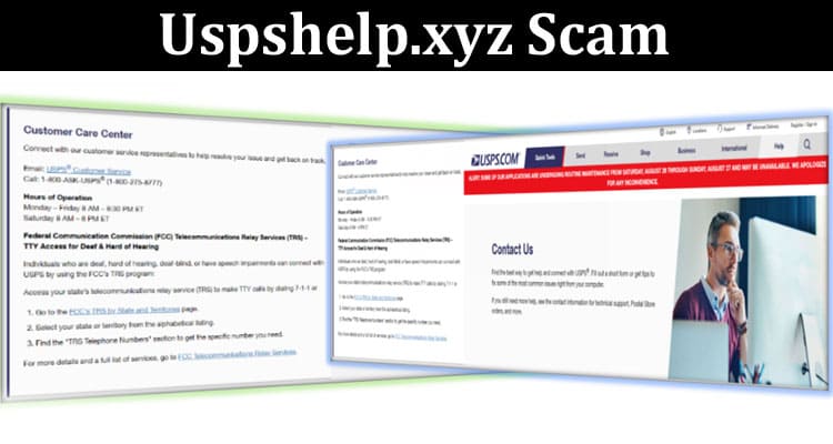 Uspshelp.xyz Scam Online Website Reviews