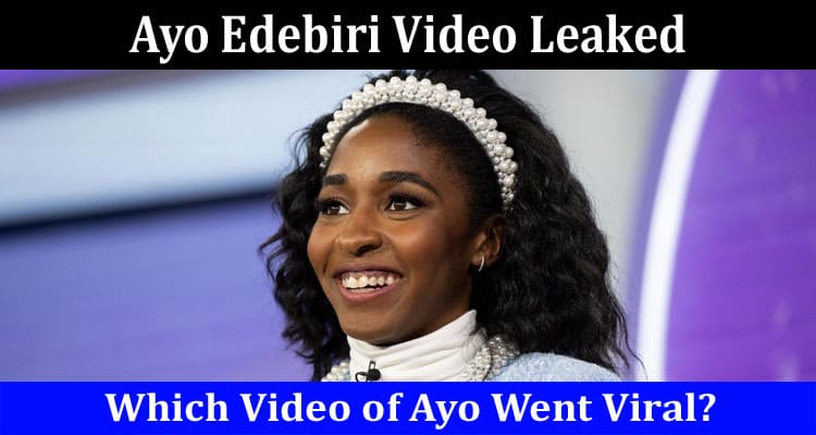 Latest News Ayo Edebiri Video Leaked