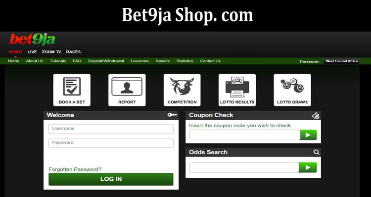 Latest News Bet9ja Shop. com