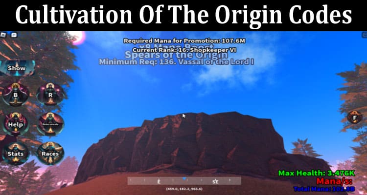 Latest News Cultivation Of The Origin Codes