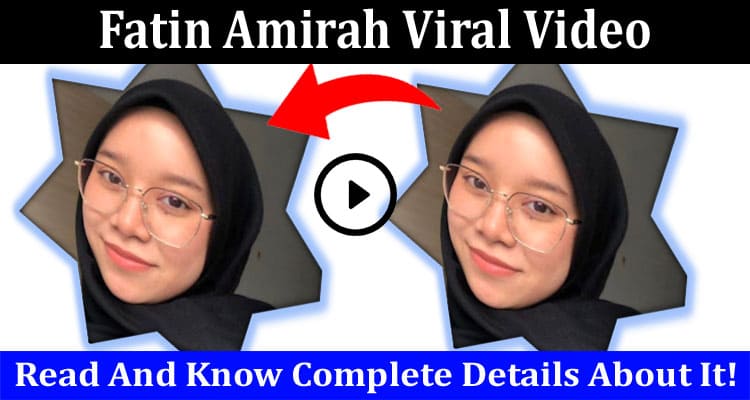 Latest News Fatin Amirah Viral Video