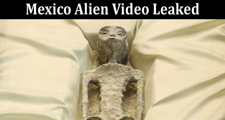 Latest News Mexico Alien Video Leaked