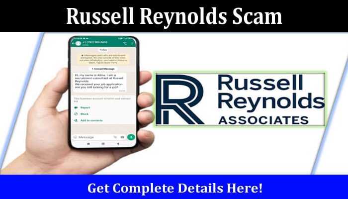 Latest News Russell Reynolds Scam