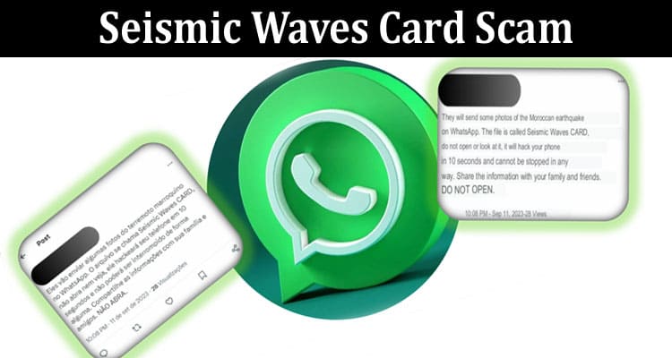 Latest News Seismic Waves Card Scam
