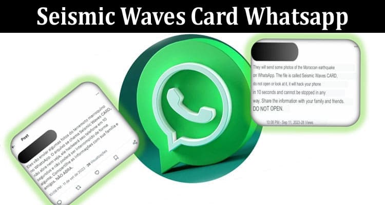 Latest News Seismic Waves Card Whatsapp